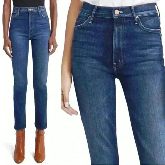 Mother Denim Swooner Rascal Slim Jeans Until Next Time Classic Wash Size 27 - Picture 11 of 11